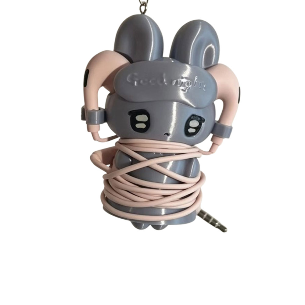 かわいいウサギのケーブル巻き取りキーホルダー – ポータブル - Cable Winder Keychain のレビューと価格