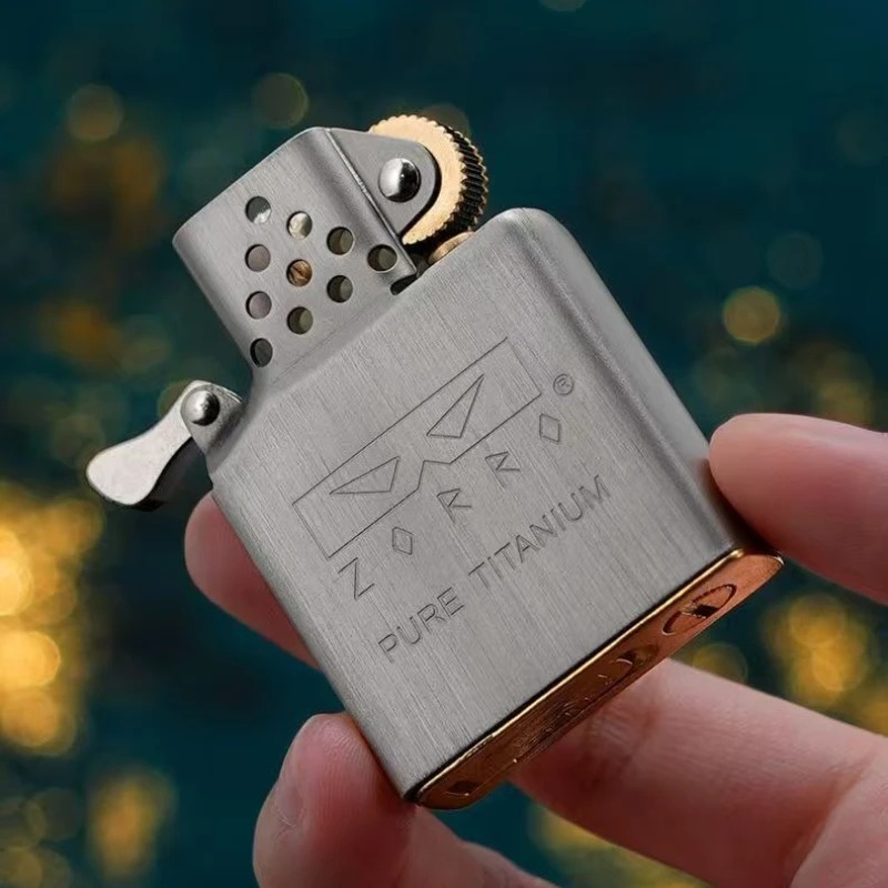ZORRO 第 2 世代純チタンライタームーブメント、アップ - Lighter Insert Zippo のレビューと価格