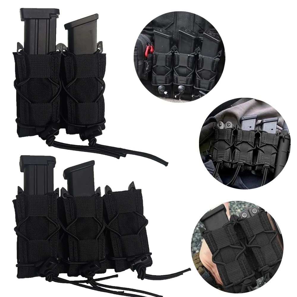 ピストル用ダブル/トリプルマガジンポーチ,9mm,モールマグ - Edc Carry Kit のレビューと価格