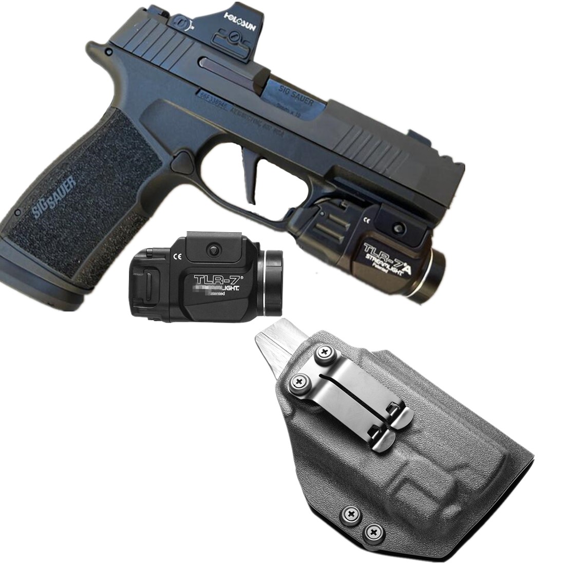 Kydex IWB ホルスター Sig Sauer p365 - Edc Flex Carry Belt のレビューと価格